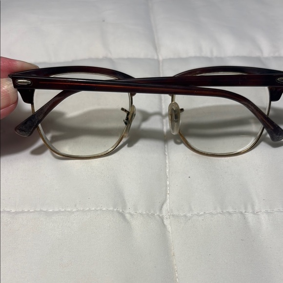 Ray-Ban Brown and Gold Aviator Glasses - Picture 10 of 13